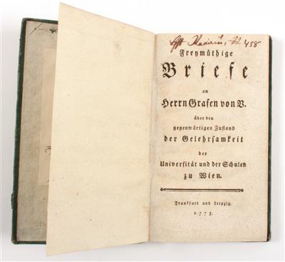 (SATTLER, J. T., J. F. MIEG und J. M. AFSPRUNG). - Bücher und dekorative Grafik