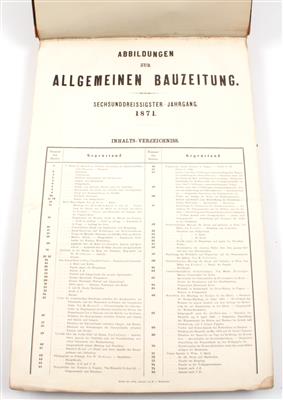 ALLGEMEINE BAUZEITUNG. - ABBILDUNGEN - Libri e grafica decorativa