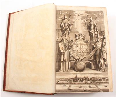 BIBLIA GERMANICA. - CATHOLISCHE - Knihy a dekorativní tisky