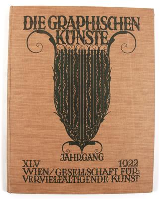 Die GRAPHISCHEN KÜNSTE. - Bücher und dekorative Grafik