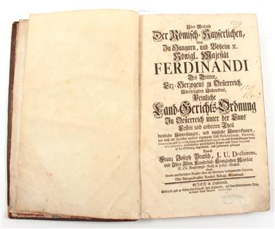 FERDINAND III. - Books and Decorative Prints