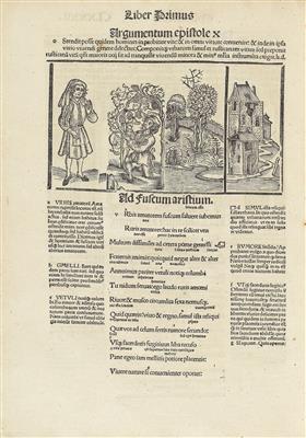 HORATIUS FLACCUS, Q. - Knihy a dekorativní tisky