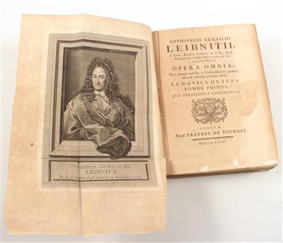 LEIBNIZ, G. W. - Libri e grafica decorativa