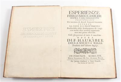 HAUKSBEE, F. - Bücher und dekorative Grafik