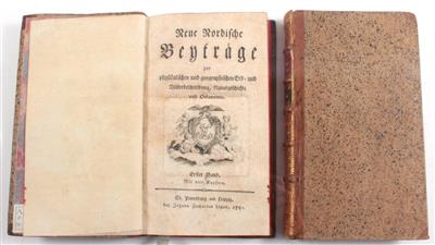 NEUE NORDISCHE BEYTRÄGE - Knihy a dekorativní tisky