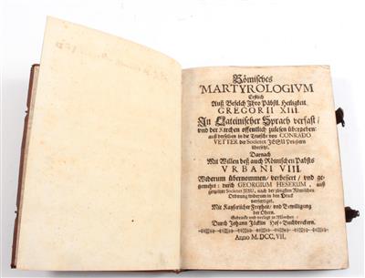RÖMISCHES MARTYROLOGIUM. - Books and Decorative Prints