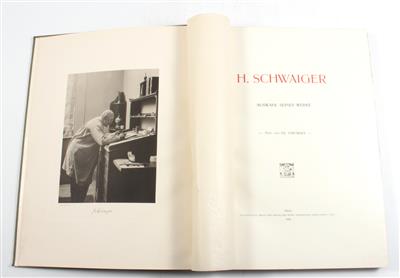 SCHWAIGER. - TABORSKY, F. - Libri e grafica decorativa
