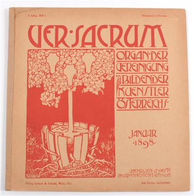 VER SACRUM. - Bücher und dekorative Grafik