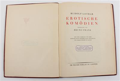 BAYROS. - LOTHAR, R. - Bücher und dekorative Grafik