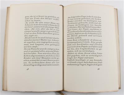 Die CENCI. - Books and Decorative Prints