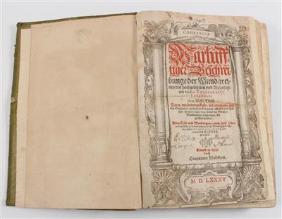 PARACELSUS, T. B. von HOHENHEIM. - Knihy a dekorativní tisky