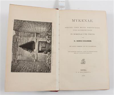 SCHLIEMANN, H. - Books and Decorative Prints