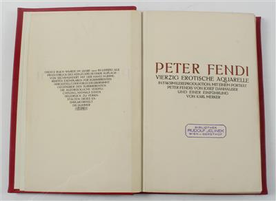 FENDI, P. - Books and Decorative Prints