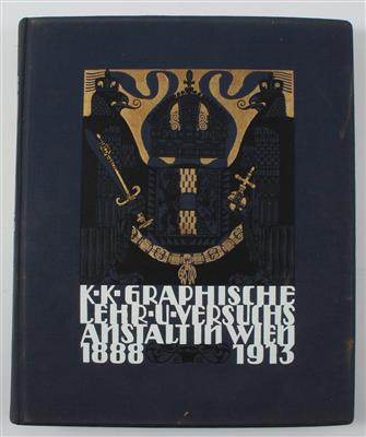 K. k. GRAPHISCHE LEHR u(nd) VERSUCHSANSTALT - Bücher und dekorative Grafik