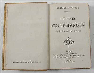 MONSELET, C. - Books and Decorative Prints
