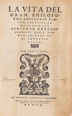 PHILOSTRATUS, F. - Libri e grafica decorativa