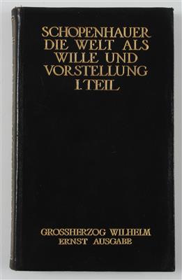 SCHOPENHAUER, A. - Knihy a dekorativní tisky