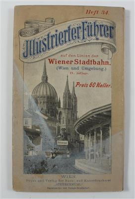 WIENER STADTBAHN. - ILLUSTRIERTER FÜHRER - Books and Decorative Prints