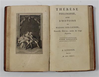 (BOYER, J. B. de, Marquis d'Argens). - Libri e grafica decorativa