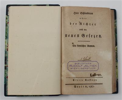 (HUBER, F. X.). - Bücher und dekorative Grafik