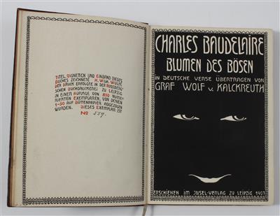 BAUDELAIRE, C. - Bücher und dekorative Grafik