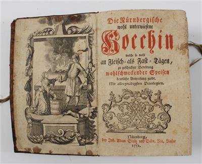 Die NÜRNBERGISCHE wohl unterwiesene KOECHIN - Books and Decorative Prints