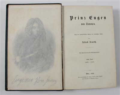 EUGEN von SAVOYEN. - ARNETH, A. (v.). - Books and Decorative Prints