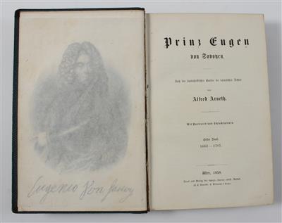 EUGEN von SAVOYEN. - ARNETH, A. (v.). - Bücher und dekorative Grafik