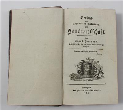 HARTMANN, A. - Bücher und dekorative Grafik