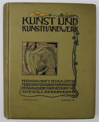 KUNST und KUNSTHANDWERK. - Bücher und dekorative Grafik