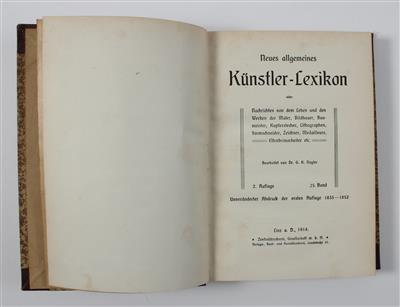 NAGLER, G. K. - Knihy a dekorativní tisky