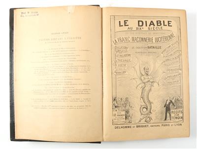 (TAXIL, L. und C. HACKS, Pseud.:) Docteur BATAILLE. - Books and Decorative Prints