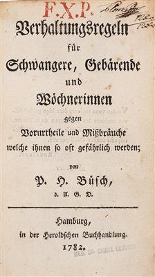 BÜSCH, P. H. - Knihy a dekorativní tisky