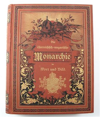 Die ÖSTERREICHISCH - UNGARISCHE MONARCHIE - Libri e grafica decorativa