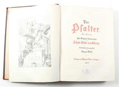 FÜHRICH. - Der PSALTER. - Bücher und dekorative Grafik