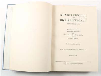 König LUDWIG II. - Bücher und dekorative Grafik