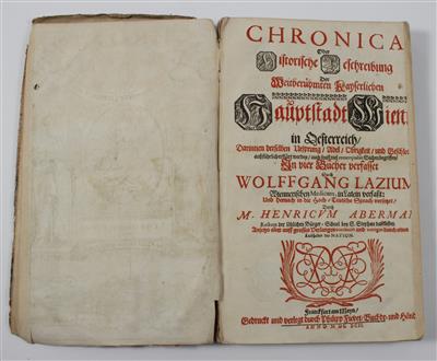 LAZIUS, W. - Books and Decorative Prints