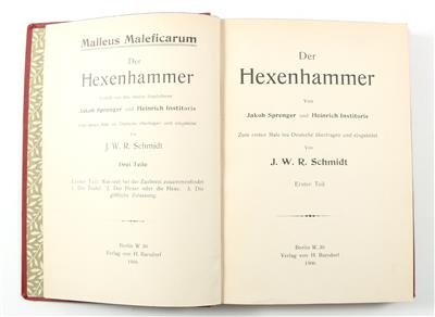 SPRENGER, J. und H. INSTITORIS. - Bücher und dekorative Grafik