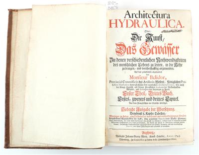 BELIDOR, (B. F. de.) - Books and Decorative Prints