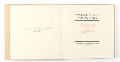 KERSTING, W. M. - Bücher und dekorative Grafik