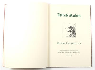 KUBIN, A. - Bücher und dekorative Grafik