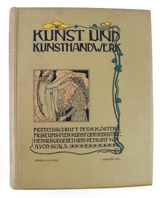 KUNST und KUNSTHANDWERK. - Bücher und dekorative Grafik