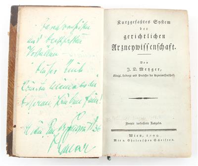 METZGER, J. D. - Bücher und dekorative Grafik