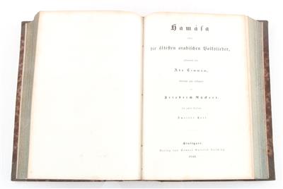 RÜCKERT. - HAMASA - Books and Decorative Prints