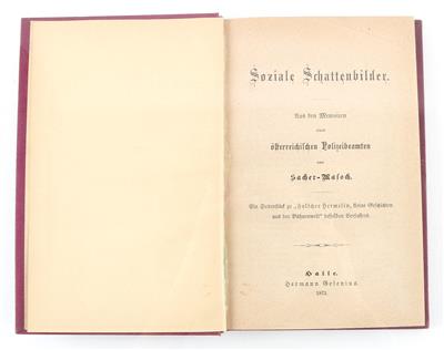 SACHER - MASOCH, (L. v.). - Bücher und dekorative Grafik