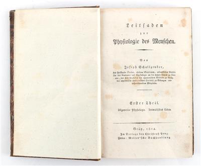 SCHALLGRUBER, J. (F.). - Libri e grafica decorativa