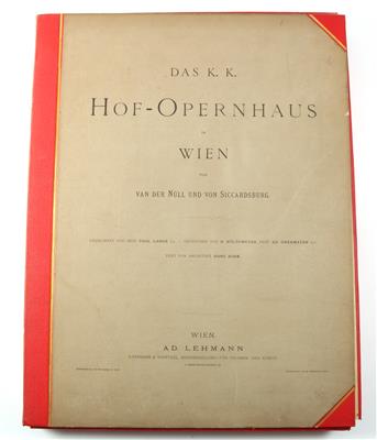 STAATSOPER. - AUER, H. - Bücher und dekorative Grafik