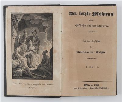 COOPER, (J. F.). - Knihy a dekorativní tisky