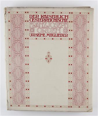 Der kaiserlich oesterreichische FRANZ JOSEPH ORDEN - Bücher und dekorative Grafik