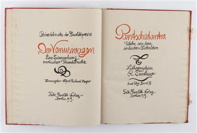 JANTHUR. - PANTSCHATANTRA. - Bücher und dekorative Grafik